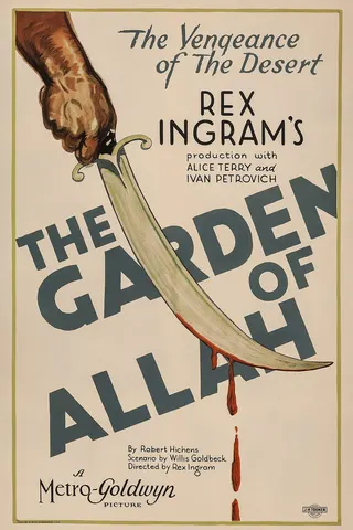 Görsel: TMDB The Garden of Allah afişi