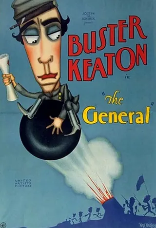 Görsel: United Artists Corporation / Kamu malı The General afişi