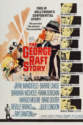 Görsel: TMDB The George Raft Story afişi