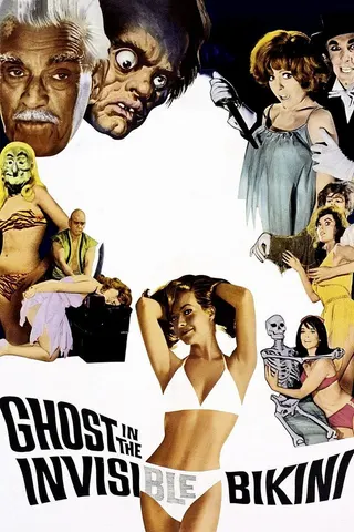 Görsel: TMDB The Ghost in the Invisible Bikini afişi