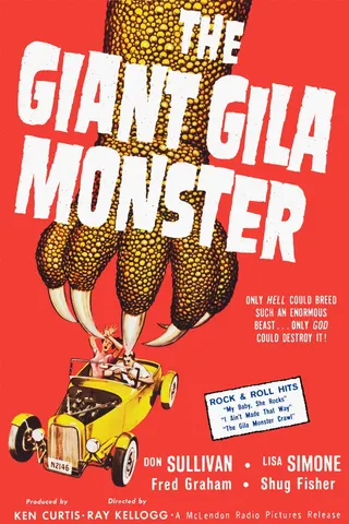 The Giant Gila Monster afişi