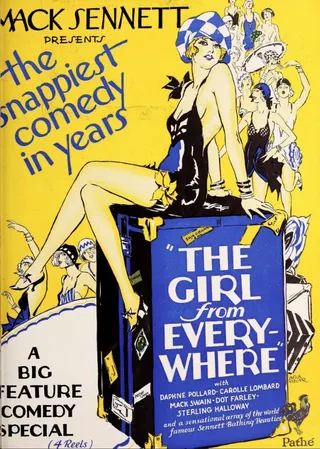 Görsel: Edward F. Cline / Kamu malı The Girl from Everywhere afişi