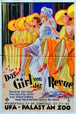 The Girl from the Revue afişi