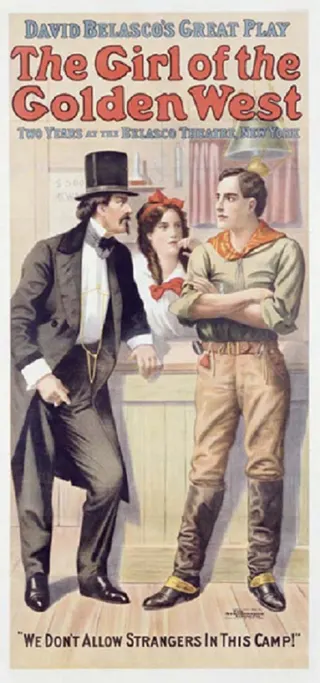 Görsel: TMDB The Girl of the Golden West afişi