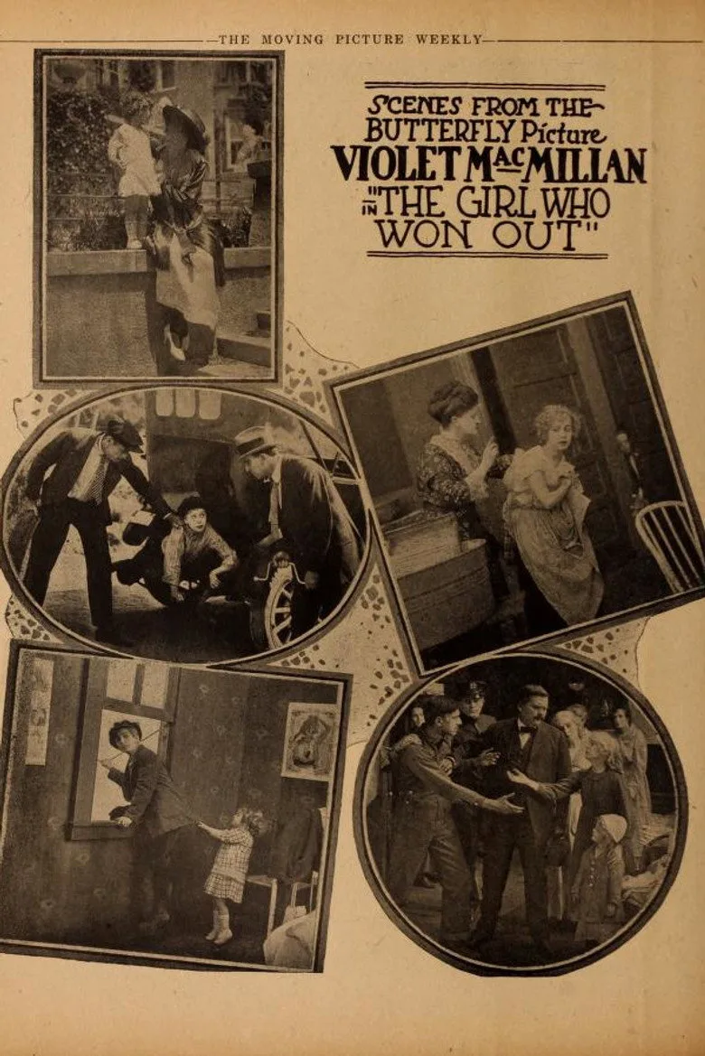 The Girl Who Won Out afişi
