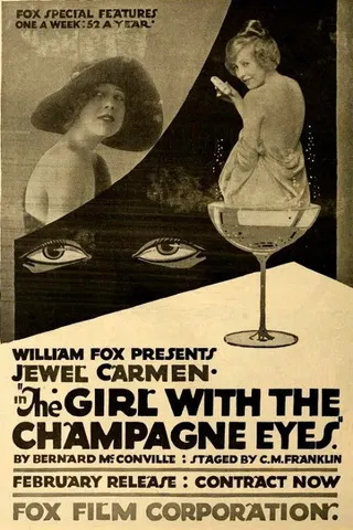 Görsel: TMDB The Girl with the Champagne Eyes afişi