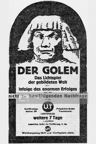 Görsel: TMDB The Golem afişi