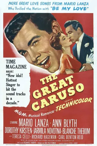 Görsel: TMDB The Great Caruso afişi