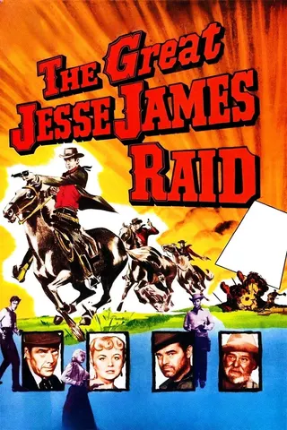 The Great Jesse James Raid afişi