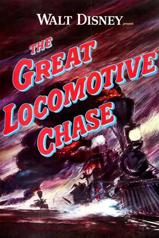 Görsel: TMDB The Great Locomotive Chase afişi