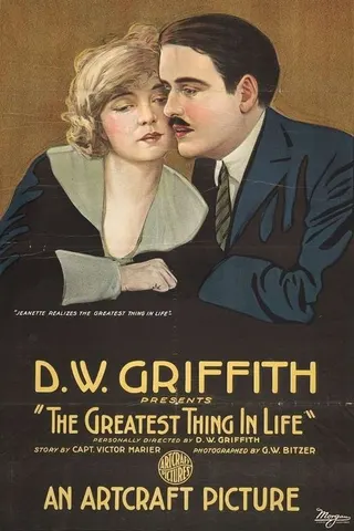 Görsel: TMDB The Greatest Thing in Life afişi
