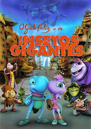 Görsel: TMDB The Happy Cricket and the Giant Bugs afişi