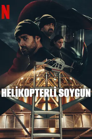 Görsel: TMDB The Helicopter Heist afişi
