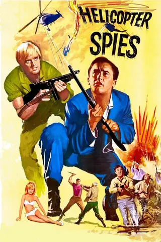 Görsel: TMDB The Helicopter Spies afişi
