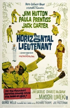 Görsel: Reynold Brown / Kamu malı The Horizontal Lieutenant afişi
