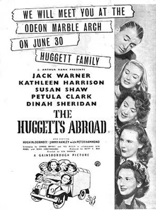 The Huggetts Abroad afişi
