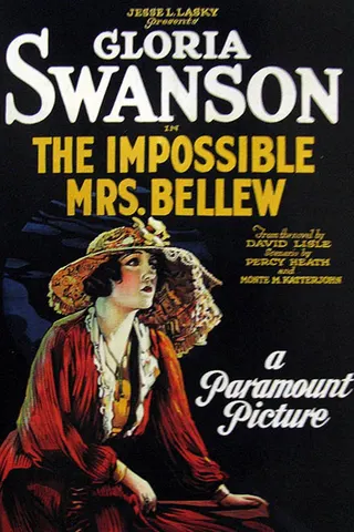 Görsel: TMDB The Impossible Mrs. Bellew afişi