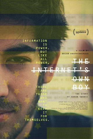 Görsel: TMDB The Internet's Own Boy: The Story of Aaron Swartz afişi