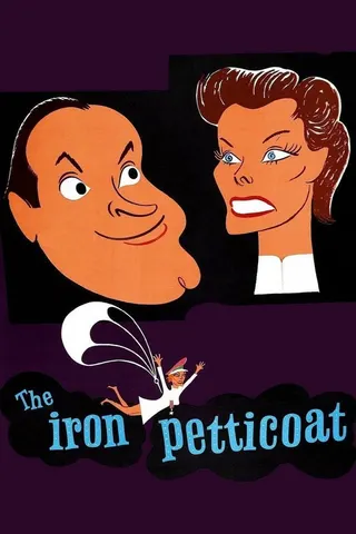 Görsel: TMDB The Iron Petticoat afişi