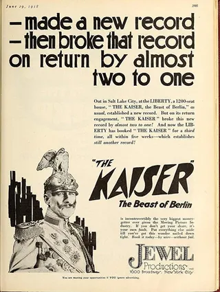 The Kaiser, the Beast of Berlin afişi