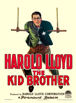 Görsel: Paramount Pictures / Kamu malı The Kid Brother afişi