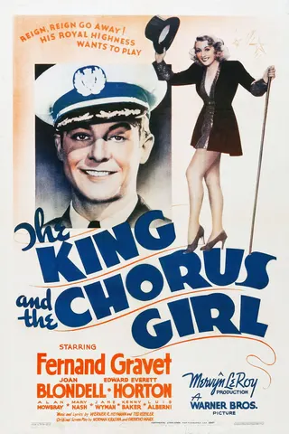 Görsel: TMDB The King and the Chorus Girl afişi