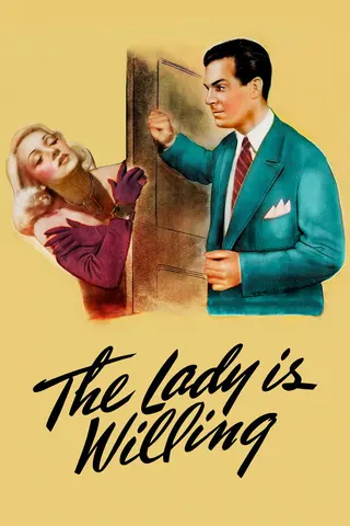Görsel: TMDB The Lady is Willing afişi