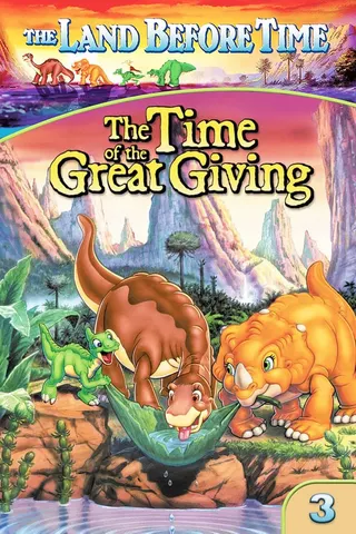 Görsel: TMDB The Land Before Time III: The Time of the Great Giving afişi
