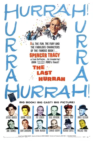 Görsel: Artist(s) unknown. Copyright notice from Columbia Pictures. / Kamu malı The Last Hurrah afişi