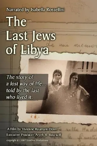 Görsel: TMDB The Last Jews of Libya afişi