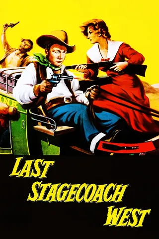 Görsel: TMDB The Last Stagecoach West afişi