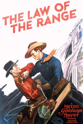 The Law of the Range afişi