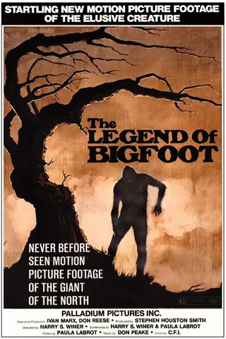 The Legend of Bigfoot afişi