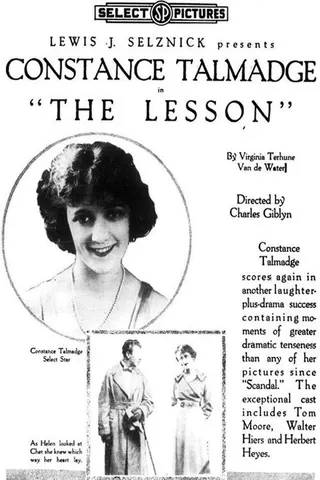 Görsel: TMDB The Lesson afişi