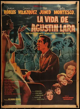 Görsel: TMDB The Life of Agustín Lara afişi