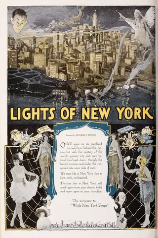 The Lights of New York afişi
