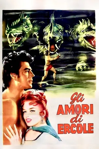 Görsel: TMDB The Loves of Hercules afişi
