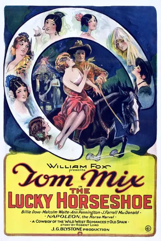 Görsel: J. G. Blystone Productions / Fox Film Corporation / Kamu malı The Lucky Horseshoe afişi