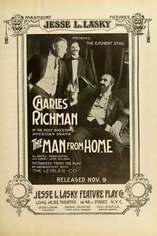 The Man from Home afişi