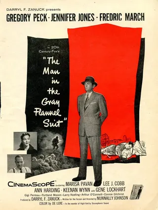The Man in the Gray Flannel Suit afişi