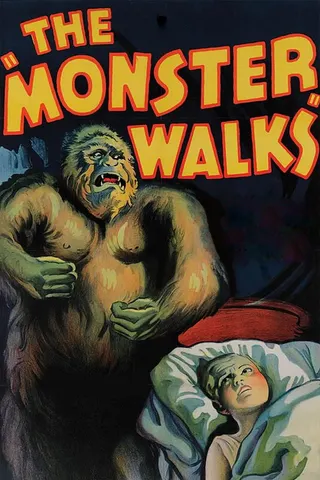 The Monster Walks afişi
