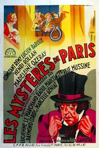 Görsel: TMDB The Mysteries of Paris afişi