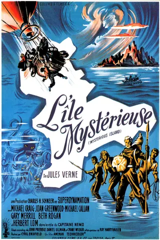 Görsel: TMDB The Mysterious Island afişi