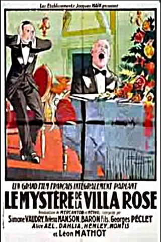 Görsel: TMDB The Mystery of the Villa Rose afişi