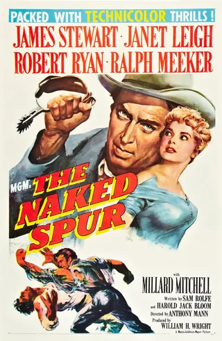 The Naked Spur afişi