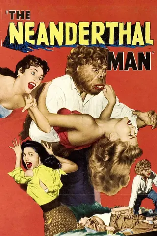 Görsel: TMDB The Neanderthal Man afişi
