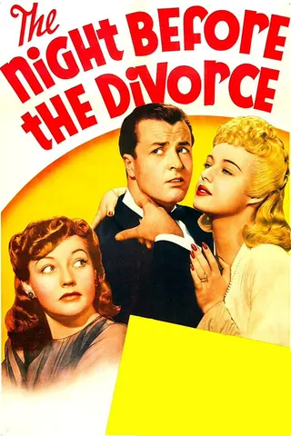 The Night Before the Divorce afişi