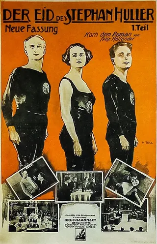 Görsel: Willy Dietrich / Kamu malı The Oath of Stephan Huller afişi