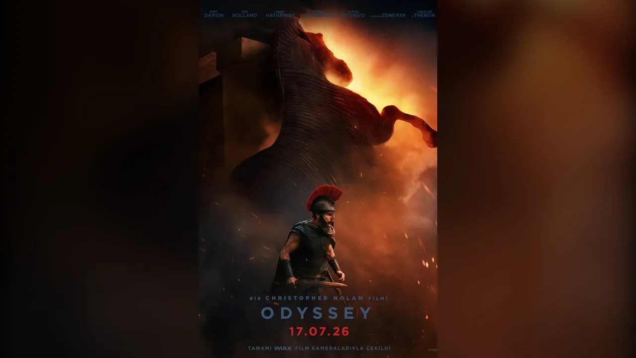 Görsel: TMDB (düzenlendi) The Odyssey afişi