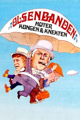 The Olsen gang meets the King and Jack afişi